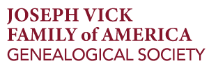 Joseph Vick Family of America Genealogical Society