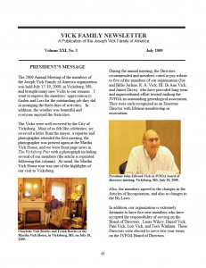 Newlsetter Vol XXI-XXXIV  - Newsletters